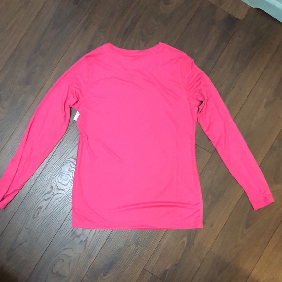Donated!!!!Last chance ❗️NWT Hanes Sport Pink Long Sleeved Tee - Picture 4 of 6